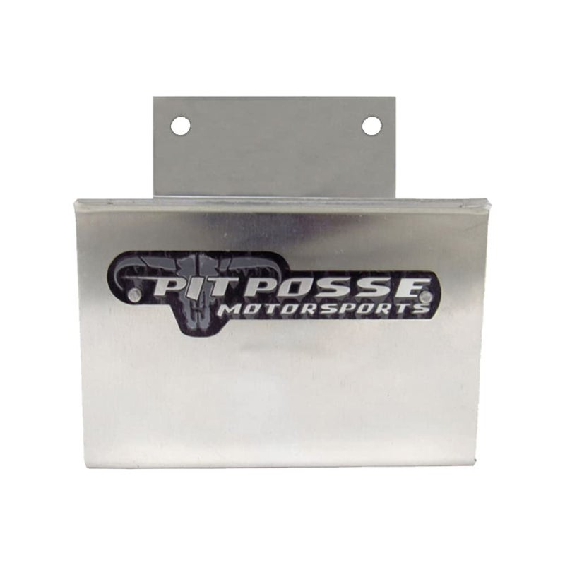 Pit Posse 463 Cord Hose Hanger Organizer for Enclosed Race Trailer Garage Shop - Made in USA - Aluminum Wall Holder Hook Storage Shelf 4.5 x 5 x 5-5 Year Warranty (Silver) - Image 2